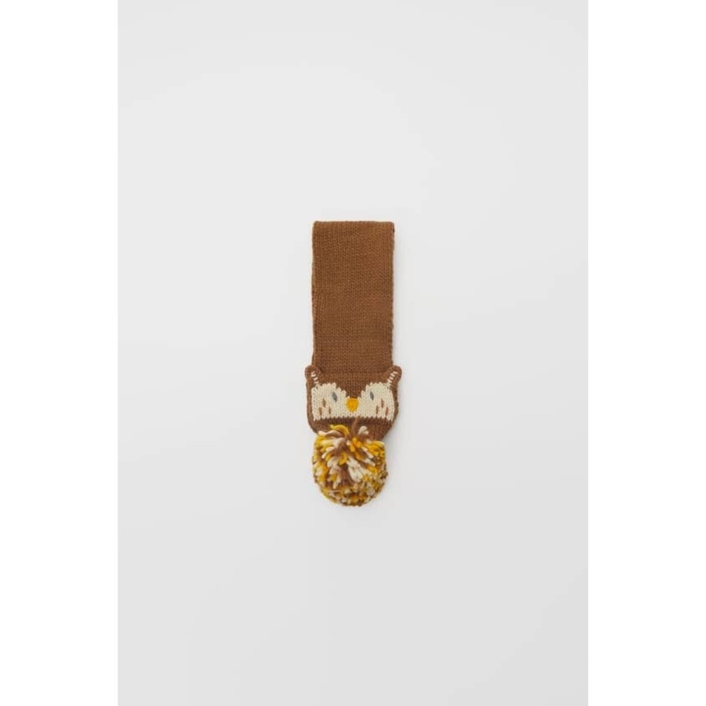 Zara Kids Knit Owl Scarf